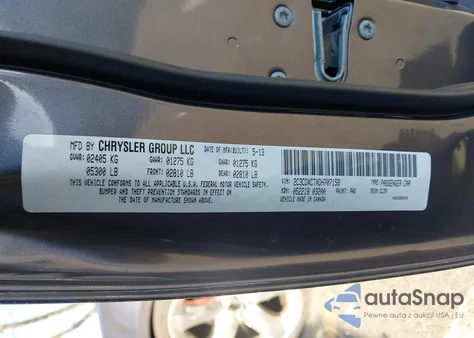 2013 Dodge Charger R/T Max from USA, damaged, VIN 2C3CDXCTXDH707158